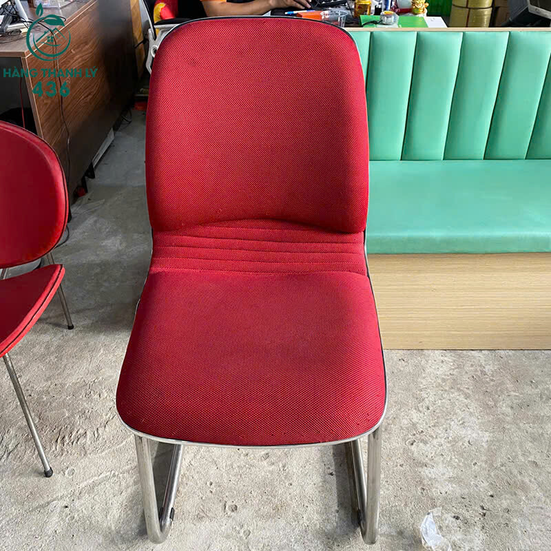 Ghế Văn Phòng Cũ Màu Đỏ Chân Kim Loại ghe-van-phong-cu-mau-do-chan-kim-loai Ghế Văn Phòng Cũ Màu Đỏ Chân Kim Loại