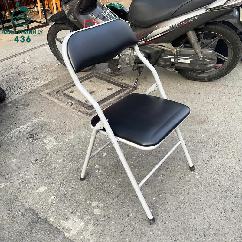 Ghế Xếp Sắt Nệm Da Cũ Gọn Nhẹ Dễ Sử Dụng ghe-xep-sat-nem-da-cu-gon-nhe-de-su-dung-1 Ghế Xếp Sắt Nệm Da Cũ Gọn Nhẹ Dễ Sử Dụng