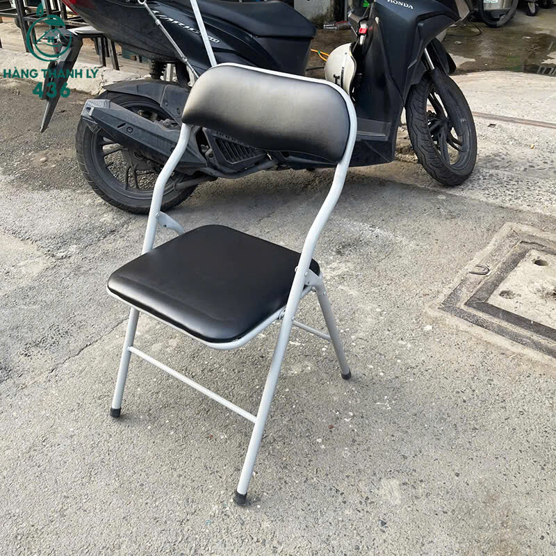 Ghế Xếp Sắt Nệm Da Cũ Gọn Nhẹ Dễ Sử Dụng ghe-xep-sat-nem-da-cu-gon-nhe-de-su-dung-4 Ghế Xếp Sắt Nệm Da Cũ Gọn Nhẹ Dễ Sử Dụng