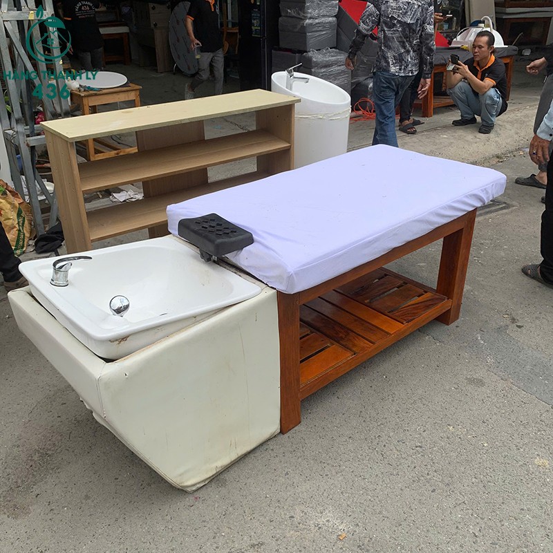 giuong-massage-spa-cu-khung-chac-chan-2-1 Giường Gội Đầu Cũ Kèm Bồn Và Vòi Nước  