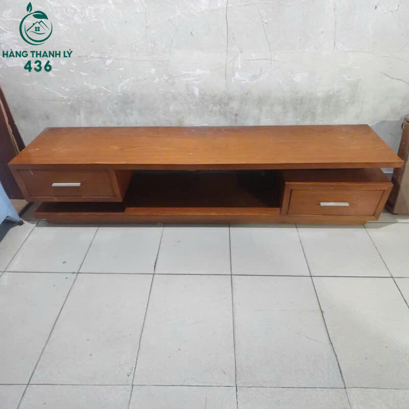 Kệ Tivi Gỗ Cũ 2 Ngăn Kéo Thiết Kế Đơn Giản ke-tv-go-cu-2-ngan-keo-thiet-ke-don-gian-2 Kệ Tivi Gỗ Cũ 2 Ngăn Kéo Thiết Kế Đơn Giản