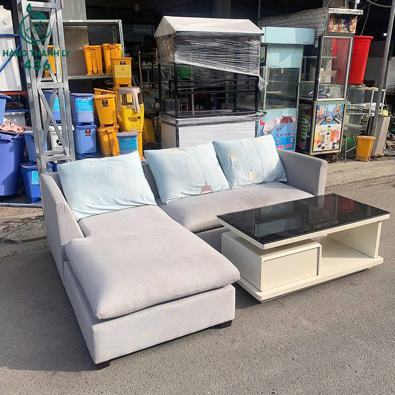 Sofa Góc Cũ 2M2x1M6x80CM Bọc Vải Màu Xám Sáng Hiện Đại sofa-goc-l-cu-boc-vai-mau-xam-sang-hien-dai-2 Sofa Góc Cũ 2M2x1M6x80CM Bọc Vải Màu Xám Sáng Hiện Đại