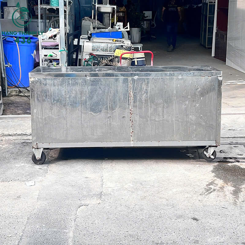 Tủ Bếp Cũ 1M6x60CMx80CM Bằng Inox Có Kệ tu-bep-cu-1m6x60cmx80cm-bang-inox-co-ke-3 Tủ Bếp Cũ 1M6x60CMx80CM Bằng Inox Có Kệ