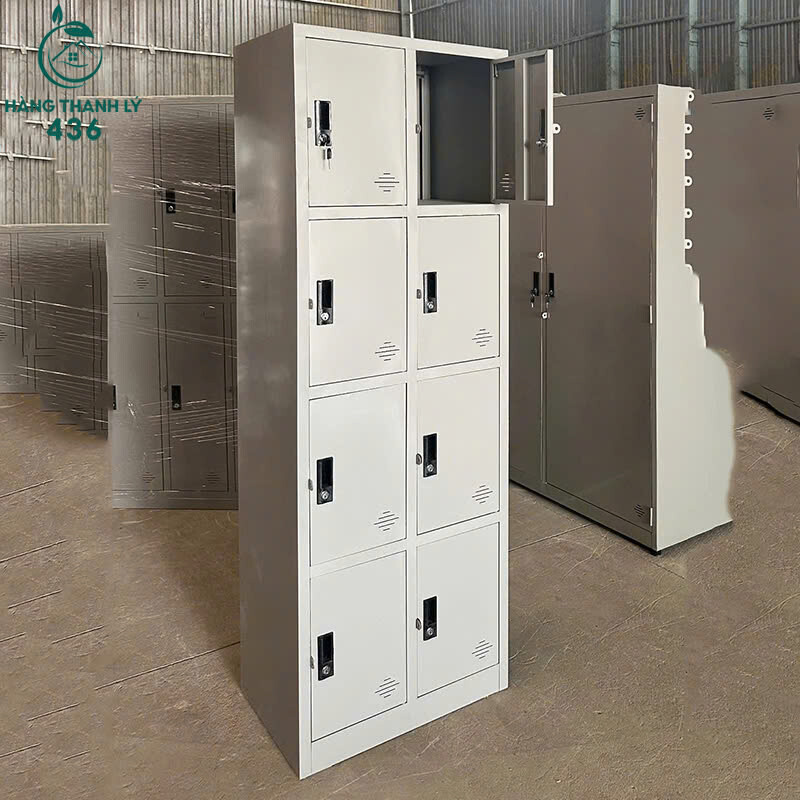 Tủ Locker Sắt 8 Ngăn Lưu Trữ Đồ Cá Nhân Mới 99% tu-dung-do-6-ngan-gon-gang-an-toan-moi-99-2 Tủ Locker Sắt 8 Ngăn Lưu Trữ Đồ Cá Nhân Mới 99%