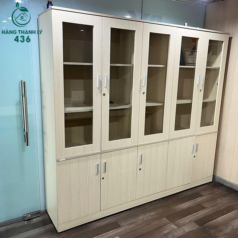 Tủ Hồ Sơ Cũ 2M2x1M97x42CM Cánh Kính Trưng Bày tu-ho-so-cu-canh-kinh-trung-bay-tu-duoi-khoa-1 Tủ Hồ Sơ Cũ 2M2x1M97x42CM Cánh Kính Trưng Bày