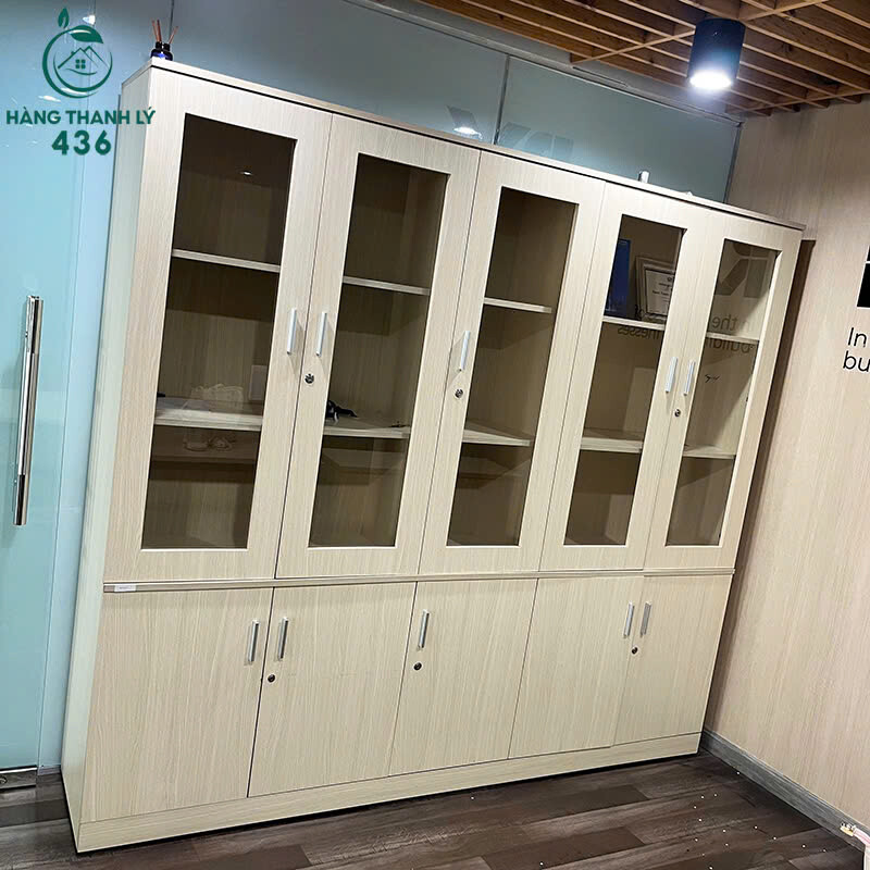 Tủ Hồ Sơ Cũ 2M2x1M97x42CM Cánh Kính Trưng Bày tu-ho-so-cu-canh-kinh-trung-bay-tu-duoi-khoa-3 Tủ Hồ Sơ Cũ 2M2x1M97x42CM Cánh Kính Trưng Bày