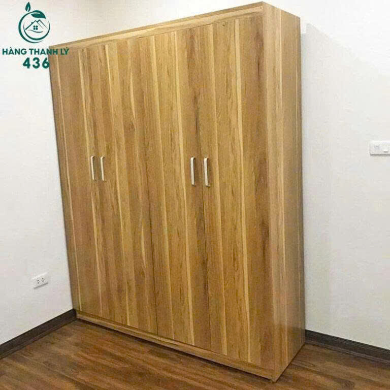 Tủ Quần Áo 1M6x2M 4 Cánh Màu Gỗ Dễ Phối Mới 99% (Nhiều Màu) tu-quan-ao-4-canh-mau-go-de-phoi-moi-99-2 Tủ Quần Áo 1M6x2M 4 Cánh Màu Gỗ Dễ Phối Mới 99% (Nhiều Màu)