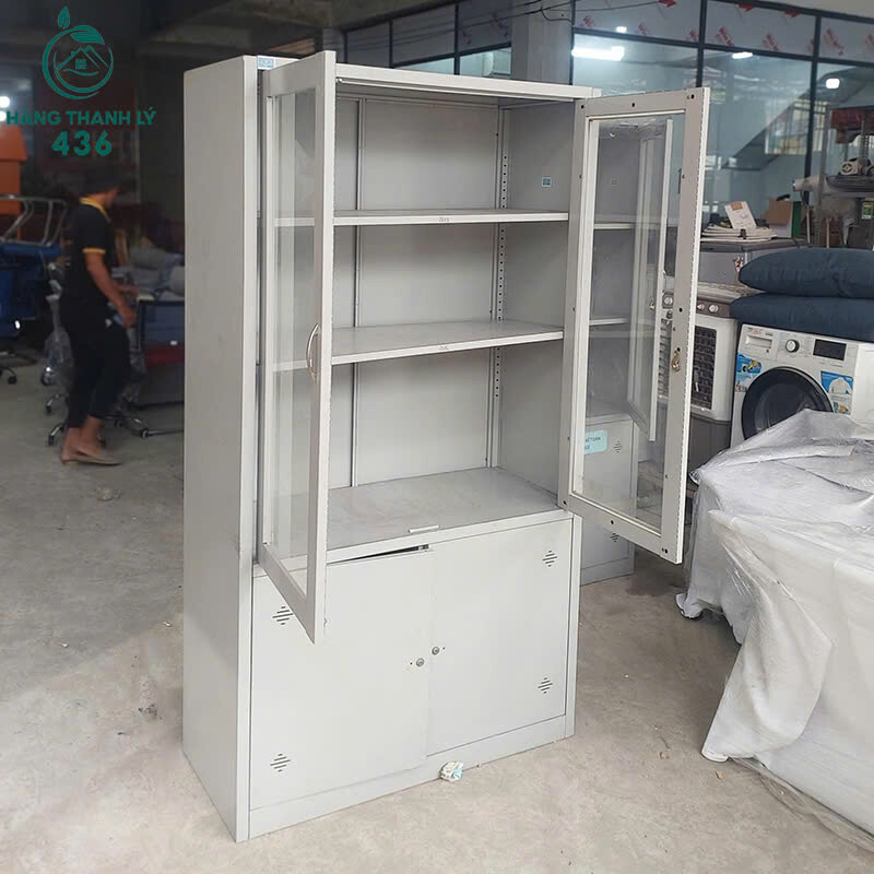 Tủ Hồ Sơ Kính Cũ 1Mx1M83x45CM Tiết Kiệm Không Gian tu-sat-kinh-cu-dam-bao-an-toan-tiet-kiem-khong-gian-1 Tủ Hồ Sơ Kính Cũ 1Mx1M83x45CM Tiết Kiệm Không Gian