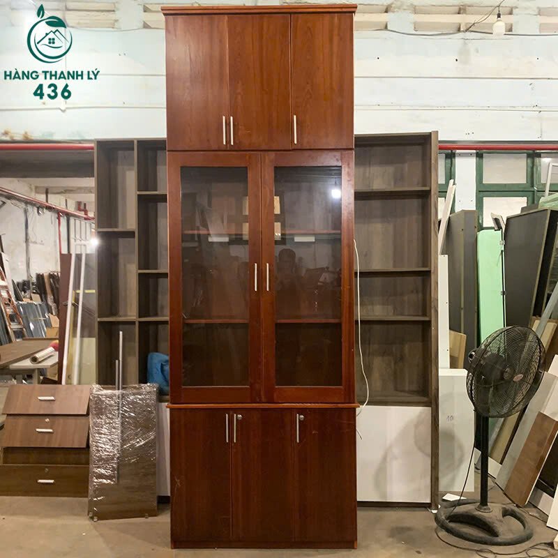 Tủ Trưng Bày Cũ 1Mx2Mx95CM Màu Cánh Gián Kèm Cửa Kính tu-trung-bay-cu-1mx2mx95cm-mau-canh-gian-2 Tủ Trưng Bày Cũ 1Mx2Mx95CM Màu Cánh Gián Kèm Cửa Kính