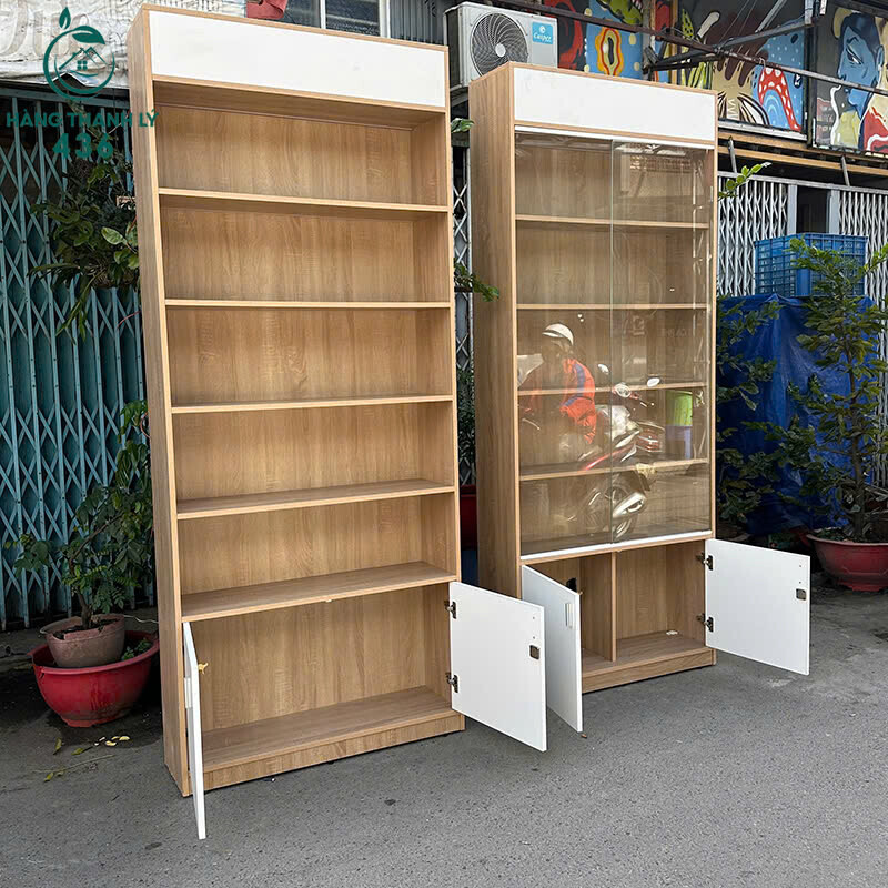 Tủ Trưng Bày Gỗ Cũ 5 Tầng Có Cánh Dưới tu-trung-bay-go-cu-5-tang-de-sap-xep-6 Tủ Trưng Bày Gỗ Cũ 5 Tầng Có Cánh Dưới