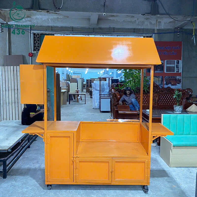 Xe Bán Hàng Khung Sắt Sơn Cam Nổi Bật Mới 99% xe-ban-hang-khung-sat-son-cam-noi-bat-moi-99-1 Xe Bán Hàng Khung Sắt Sơn Cam Nổi Bật Mới 99%