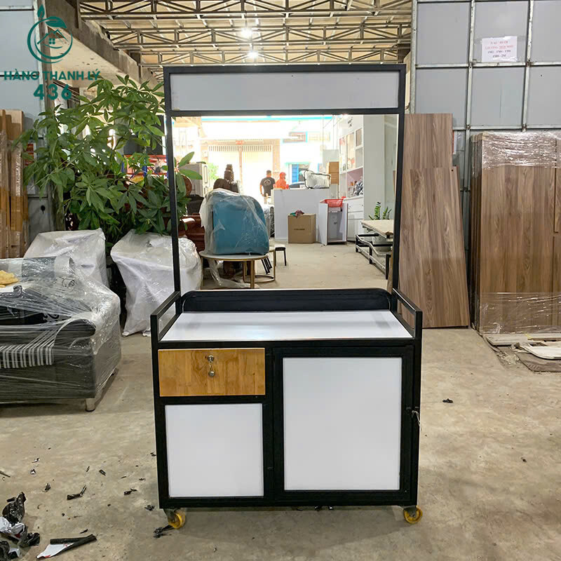 Xe Bán Hàng Khung Sắt Sơn Đen Phối Trắng Mới 99% xe-ban-hang-khung-sat-son-den-phoi-trang-moi-99-3 Xe Bán Hàng Khung Sắt Sơn Đen Phối Trắng Mới 99%