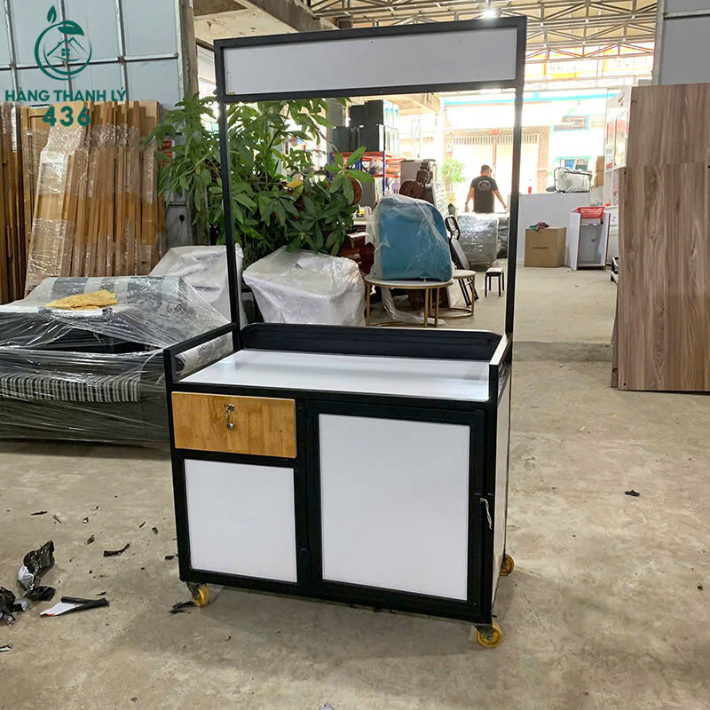 Xe Bán Hàng Khung Sắt Sơn Đen Phối Trắng Mới 99% xe-ban-hang-khung-sat-son-den-phoi-trang-moi-99-4 Xe Bán Hàng Khung Sắt Sơn Đen Phối Trắng Mới 99%