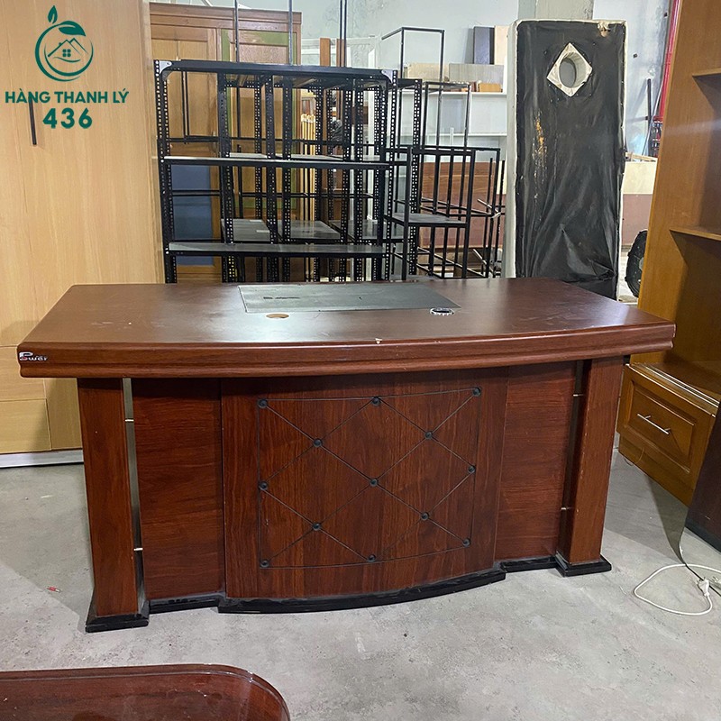 Bàn Giám Đốc 1M6x80CM Văn Phòng Cũ Mặt Gỗ Sang Trọng ban-giam-doc-1m6x80cm-van-phong-cu-mat-go-sang-trong-1-1 Bàn Giám Đốc 1M6x80CM Văn Phòng Cũ Mặt Gỗ Sang Trọng