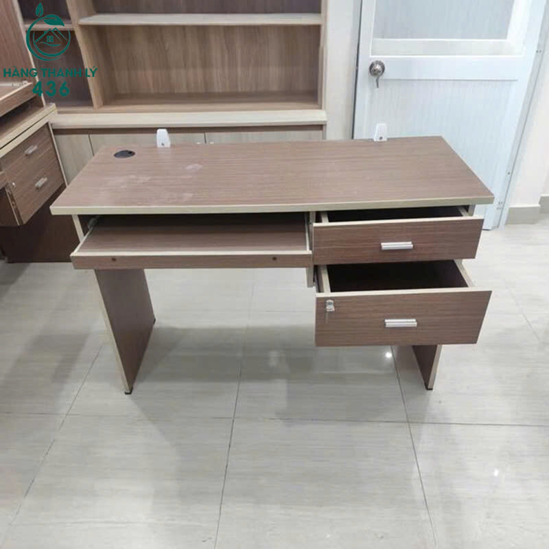 Bàn Làm Việc Cũ Gỗ Công Nghiệp 2 Hộc Kéo ban-lam-viec-cu-go-cong-nghiep-2-hoc-keo-3 Bàn Làm Việc Cũ Gỗ Công Nghiệp 2 Hộc Kéo