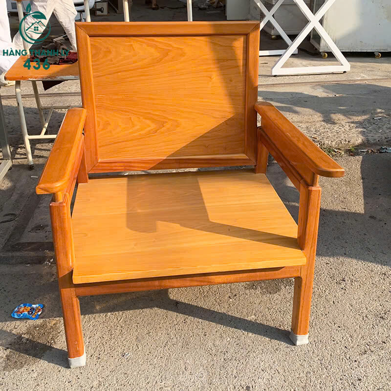 Ghế Gỗ Ngồi Cũ Thư Giãn Tay Vuông ghe-go-ngoi-cu-thu-gian-tay-vuong-2 Ghế Gỗ Ngồi Cũ Thư Giãn Tay Vuông