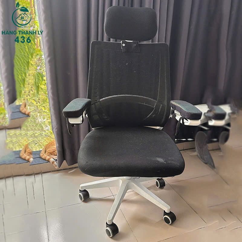 Ghế Văn Phòng Cũ Lưng Lưới Có Tựa Đầu ghe-van-phong-cu-lung-luoi-co-tua-dau-3 Ghế Văn Phòng Cũ Lưng Lưới Có Tựa Đầu