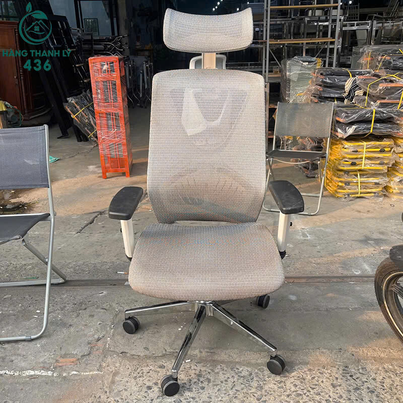 Ghế Xoay Văn Phòng Cũ Lưới Lưng Cao Có Gác Đầu ghe-xoay-van-phong-cu-luoi-lung-cao-co-gac-dau-2 Ghế Xoay Văn Phòng Cũ Lưới Lưng Cao Có Gác Đầu