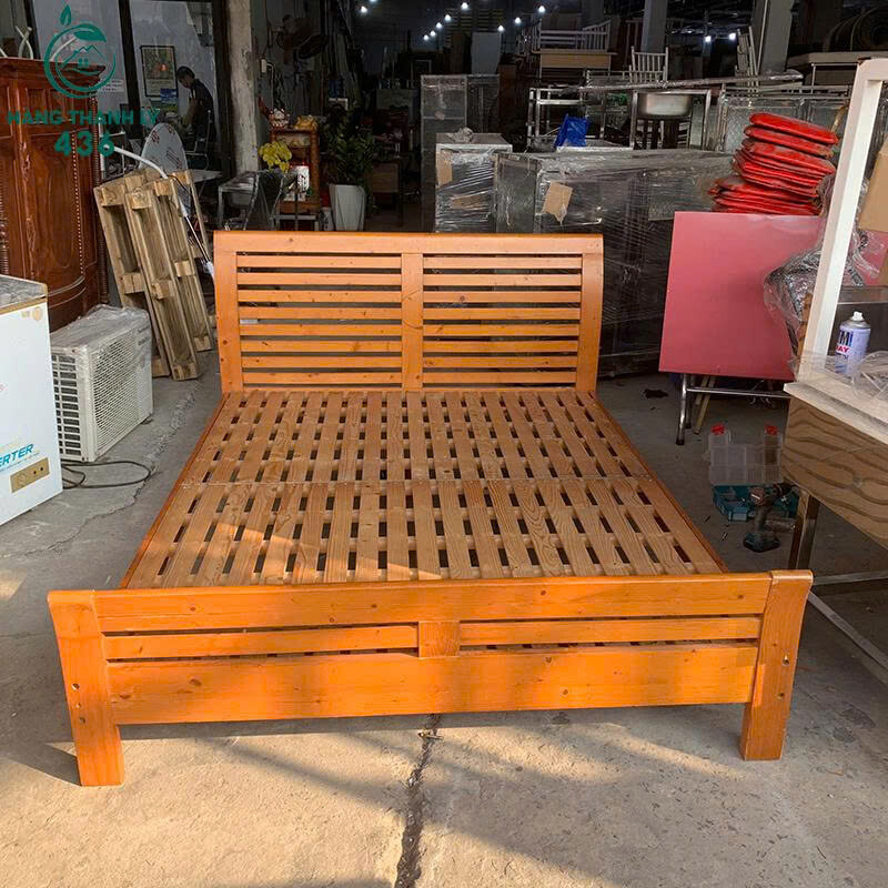 Giường Gỗ Cũ 1M55x2M Cao Cấp Màu Gỗ Sồi giuong-go-cu-1m55x2m-cao-cap-mau-go-soi-1 Giường Gỗ Cũ 1M55x2M Cao Cấp Màu Gỗ Sồi