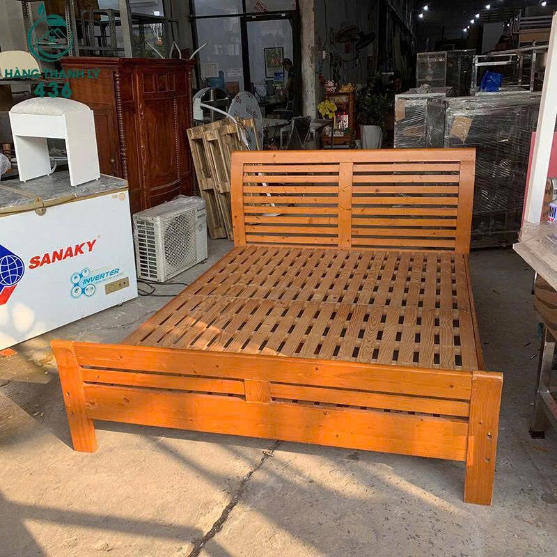 Giường Gỗ Cũ 1M55x2M Cao Cấp Màu Gỗ Sồi giuong-go-cu-1m55x2m-cao-cap-mau-go-soi-2 Giường Gỗ Cũ 1M55x2M Cao Cấp Màu Gỗ Sồi