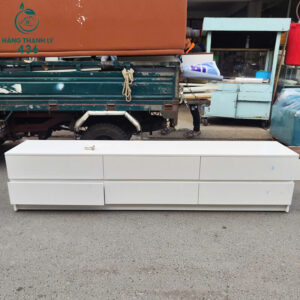 ke-tivi-go-cu-2m2x40cmx50cm-cong-nghiep-mau-trang