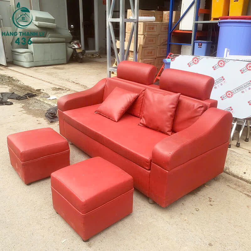 Sofa Băng Da Cũ Màu Đỏ Kèm Đôn sofa-bang-da-cu-mau-do-kem-don-1 Sofa Băng Da Cũ Màu Đỏ Kèm Đôn