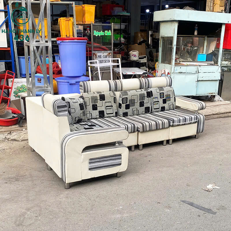 Sofa Góc Chữ L Cũ 2M4x1M35x85CM Bọc Nỉ Hoa Văn sofa-goc-chu-l-cu-boc-ni-hoa-van-1 Sofa Góc Chữ L Cũ 2M4x1M35x85CM Bọc Nỉ Hoa Văn