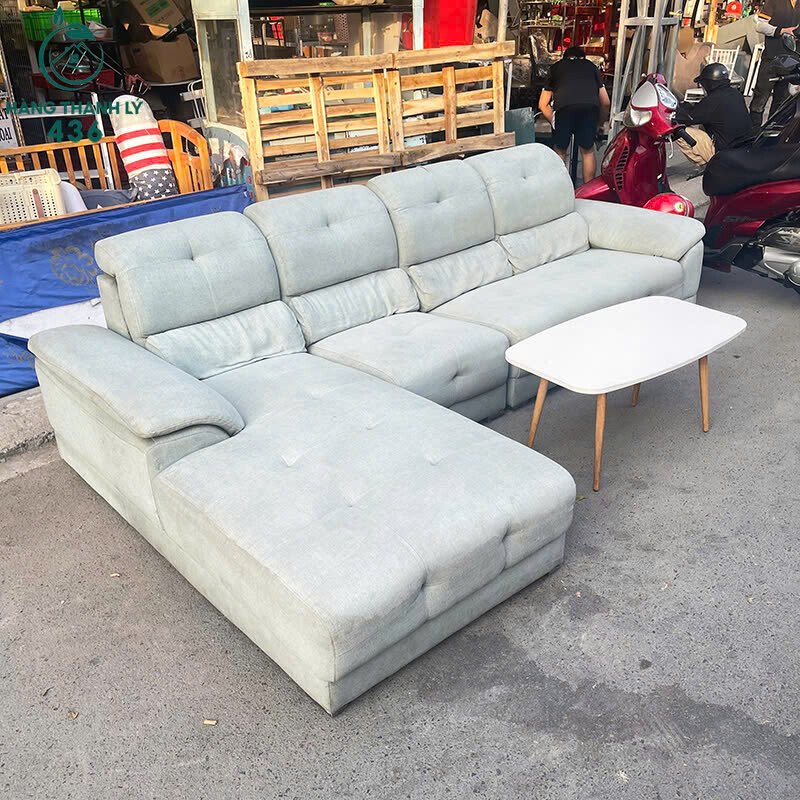 Sofa Góc Chữ L Cũ Bọc Vải Màu Xanh Xám sofa-goc-chu-l-cu-boc-vai-mau-xanh-xam-3 Sofa Góc Chữ L Cũ Bọc Vải Màu Xanh Xám