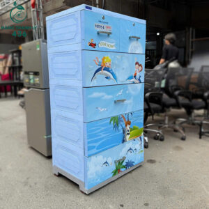 tu-quan-ao-nhua-cho-be-mau-xanh-de-thuong