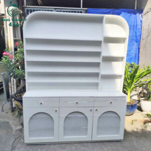 tu-trung-bay-cu-1m6x30cmx2m-mau-trang-nhieu-ngan