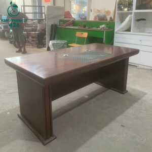 Bàn Giám Đốc Cũ 90CMX1M8X75CM Gỗ Màu Nâu