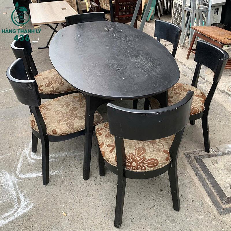 Bộ Bàn Ăn Cũ 1M8X96CM 6 Ghế Bọc Đệm Hoa Văn bo-ban-an-cu-1m8x96cm-6-ghe-boc-dem-hoa-van-3 Bộ Bàn Ăn Cũ 1M8X96CM 6 Ghế Bọc Đệm Hoa Văn