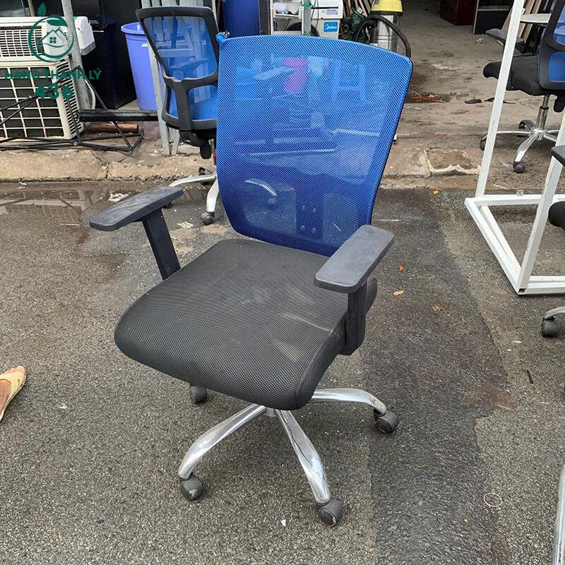 Ghế Văn Phòng Cũ Lưng Lưới Màu Xanh Chân Inox Di Chuyển ghe-van-phong-cu-lung-luoi-mau-xanh-chan-inox-di-chuyen-2 Ghế Văn Phòng Cũ Lưng Lưới Màu Xanh Chân Inox Di Chuyển