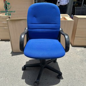 Ghế Xoay Văn Phòng Cũ Bọc Vải Xanh