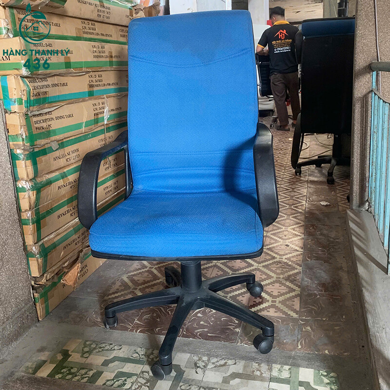 Ghế Xoay Cũ Hoà Phát Màu Xanh Đệm Ngồi Êm Ái ghe-xoay-cu-hoa-phat-mau-xanh-dem-ngoi-em-ai-1 Ghế Xoay Cũ Hoà Phát Màu Xanh Đệm Ngồi Êm Ái