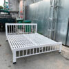 Giường Cũ Sắt Màu Trắng 1M8X2M