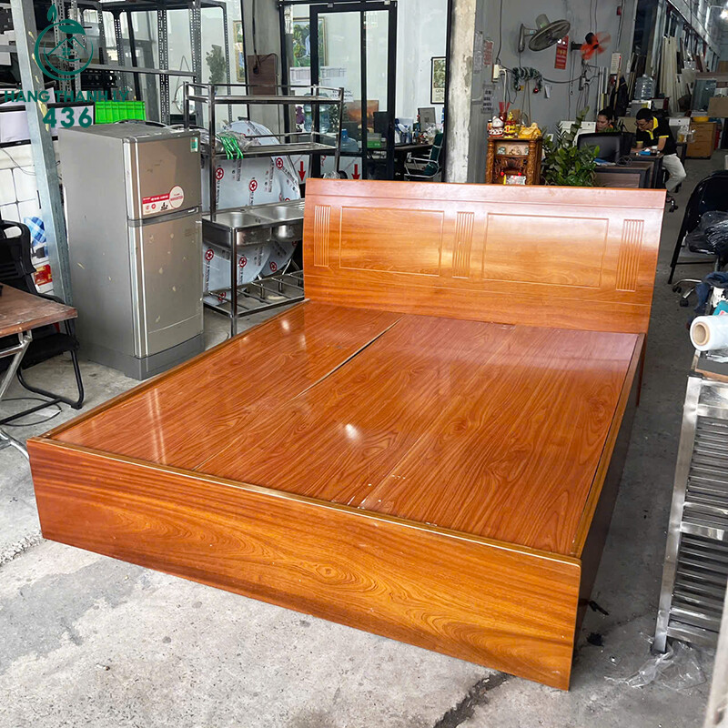 Giường Ngủ Cũ 1M8X2M Độ Bền Cao Màu Vân Gỗ Đẹp giuong-ngu-cu-1m8x2m-do-ben-cao-mau-van-go-dep-1 Giường Ngủ Cũ 1M8X2M Độ Bền Cao Màu Vân Gỗ Đẹp