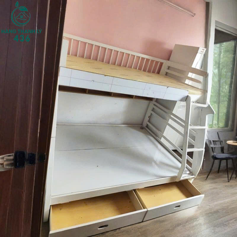 Giường Tầng Cũ 1M4X2MX1M65 2 Tầng Màu Trắng giuong-tang-cu-1m4x2mx1m65-2-tang-mau-trang-1 Giường Tầng Cũ 1M4X2MX1M65 2 Tầng Màu Trắng