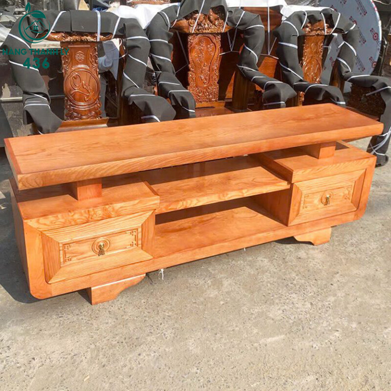Kệ Tivi Gỗ Tự Nhiên 1M8X40CMX65CM 2 Ngăn Kéo Mới 99% ke-tivi-go-tu-nhien-1m8x40cmx65cm-2-ngan-keo-moi-99-1 Kệ Tivi Gỗ Tự Nhiên 1M8X40CMX65CM 2 Ngăn Kéo Mới 99%