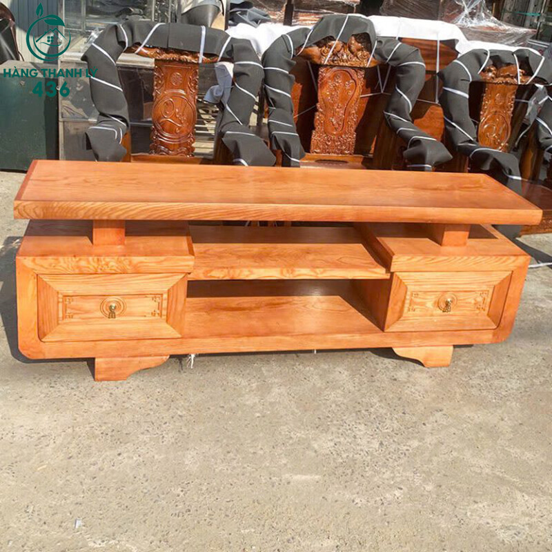 Kệ Tivi Gỗ Tự Nhiên 1M8X40CMX65CM 2 Ngăn Kéo Mới 99% ke-tivi-go-tu-nhien-1m8x40cmx65cm-2-ngan-keo-moi-99-2 Kệ Tivi Gỗ Tự Nhiên 1M8X40CMX65CM 2 Ngăn Kéo Mới 99%