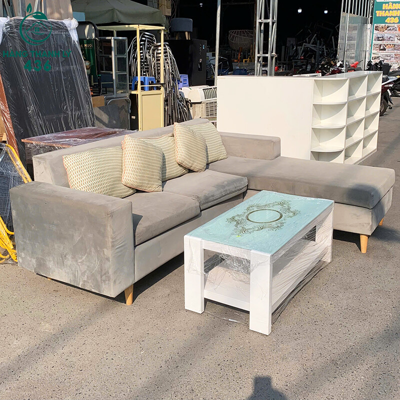 Sofa Góc L Cũ 2M3X1M8 Màu Xám Đệm Vải Bền Đẹp sofa-goc-l-cu-2m3x1m8-mau-xam-dem-vai-ben-dep-4 Sofa Góc L Cũ 2M3X1M8 Màu Xám Đệm Vải Bền Đẹp