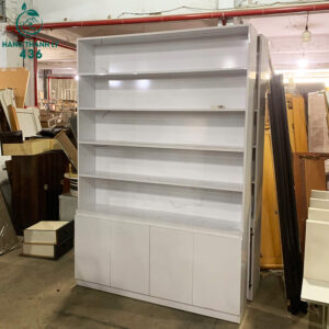 Tủ hồ sơ cũ 1m5x2m màu trắng