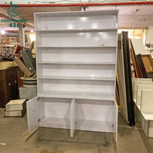 Tủ hồ sơ cũ 1m5x2m màu trắng