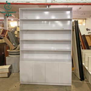 Tủ hồ sơ cũ 1m5x2m màu trắng