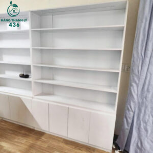 Tủ Hồ Sơ Cũ 1M5X2MX25CM Màu Trắng Nhiều Ngăn