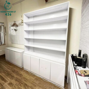 Tủ Hồ Sơ Cũ 1M5X2MX25CM Màu Trắng Nhiều Ngăn