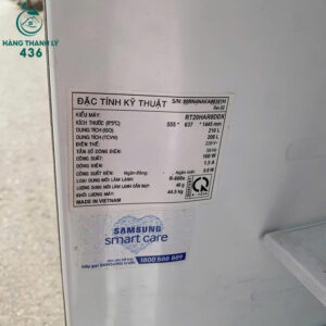 Tủ Lạnh Cũ 2 Cánh Samsung 216L Ngăn Đông Trên