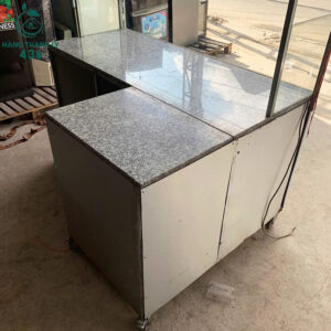 Xe Bán Hàng Cũ 1M7X1M2X95CM Có Kính Trưng Bày