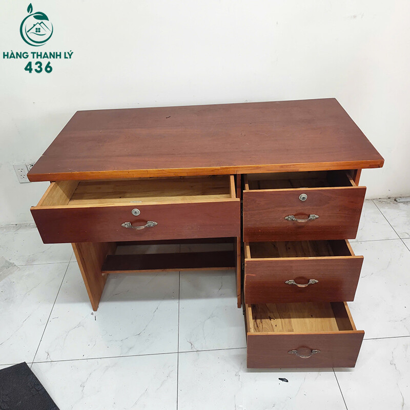 Bàn Giám Đốc Cũ 1M2X60CMX75CM Kèm Ngăn Kéo ban-giam-doc-cu-1m2x60cmx75cm-kem-ngan-keo-1 Bàn Giám Đốc Cũ 1M2X60CMX75CM Kèm Ngăn Kéo