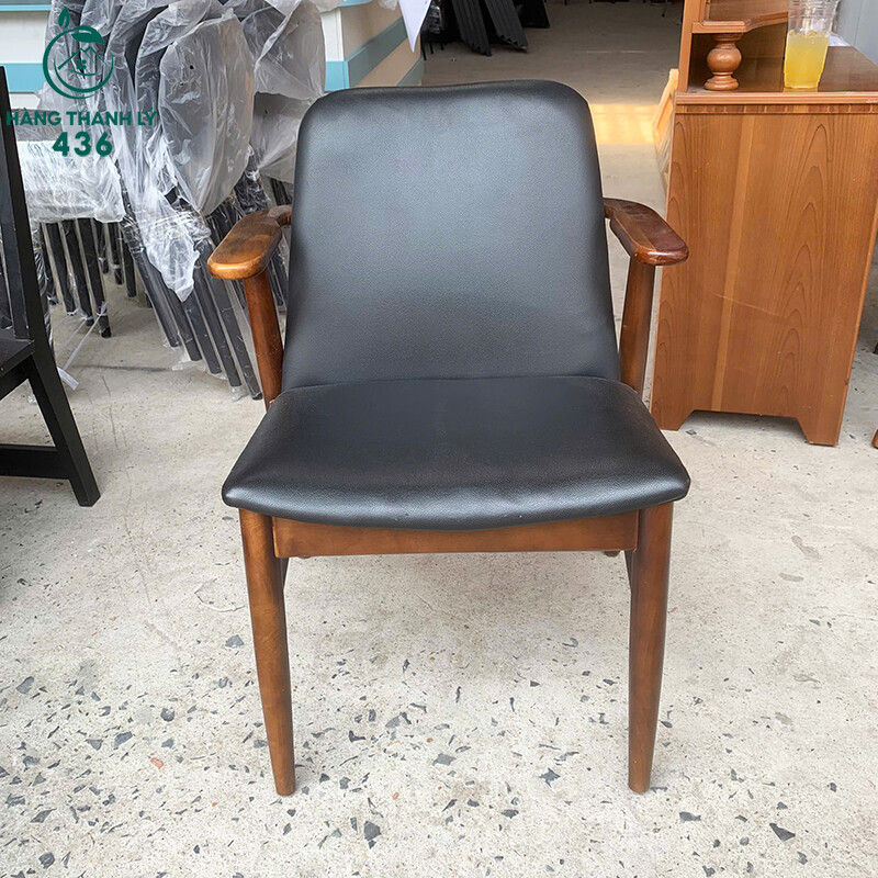 Ghế Cafe Cũ Bọc Nệm Da Đen ghe-cafe-cu-boc-nem-da-den-3 Ghế Cafe Cũ Bọc Nệm Da Đen